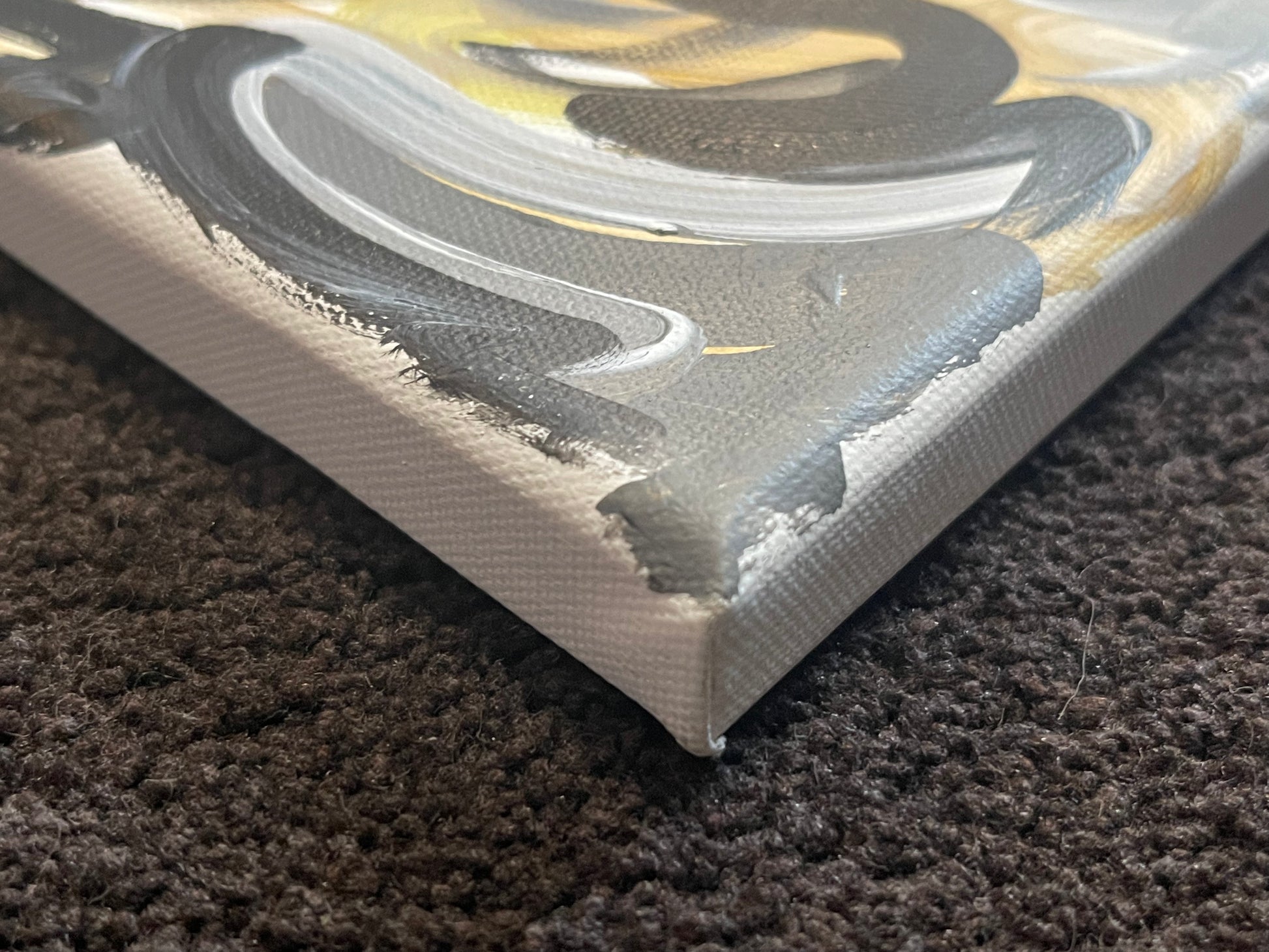 Purdue Script Painting by Justin Patten 30x24(Custom Painting) – Storm ...