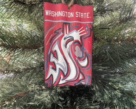 Washington State University Ornament by Justin Patten