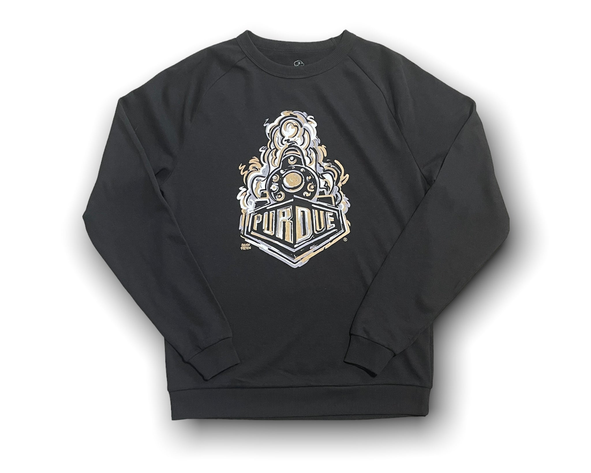 Purdue Boilermaker Special Unisex Fleece Crew by Justin Patten