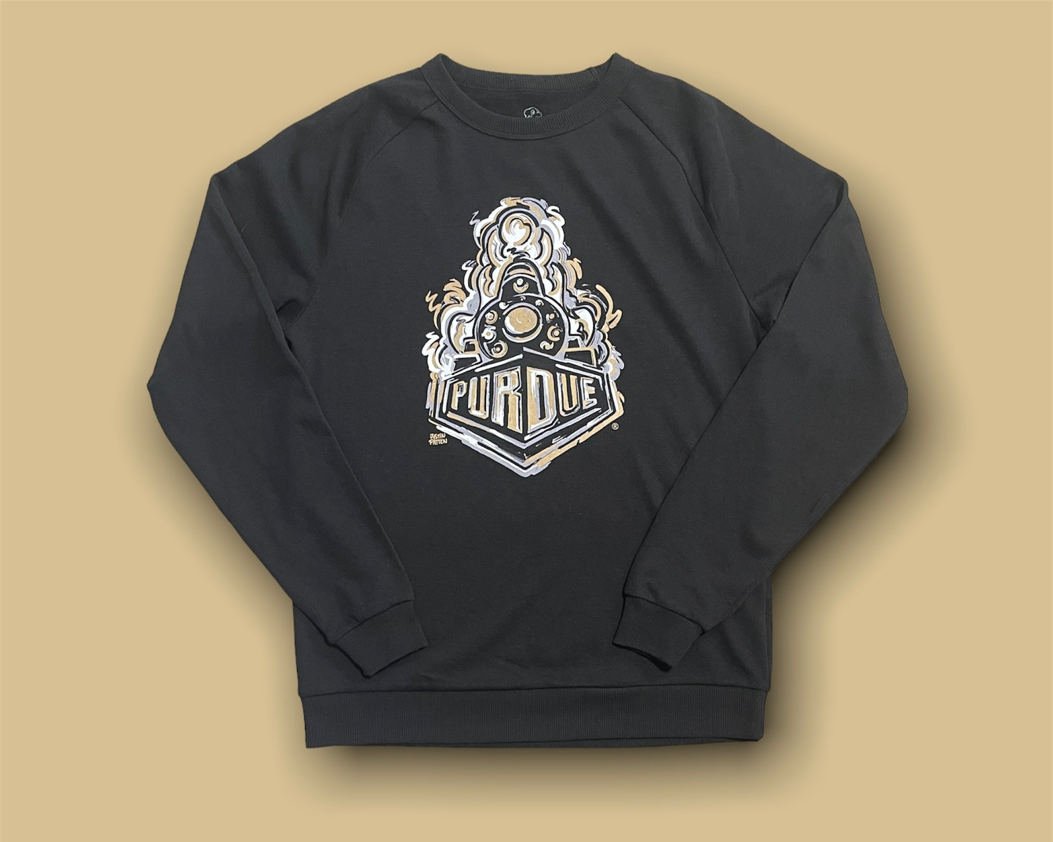 Purdue Boilermaker Special Unisex Fleece Crew by Justin Patten