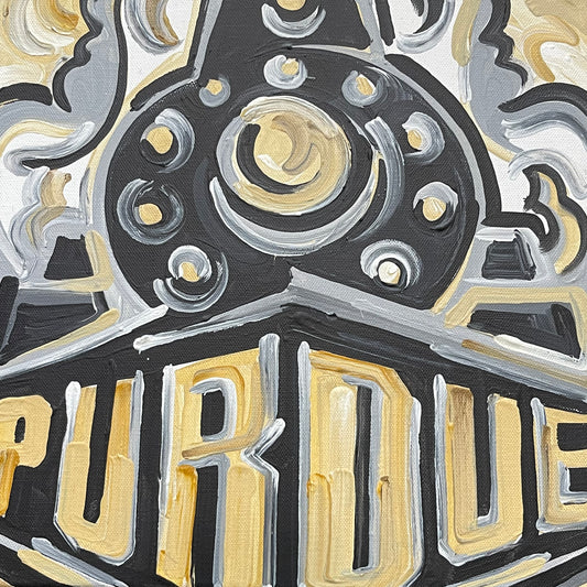 Purdue University Painting by Justin Patten 12x12 (Custom Painting)
