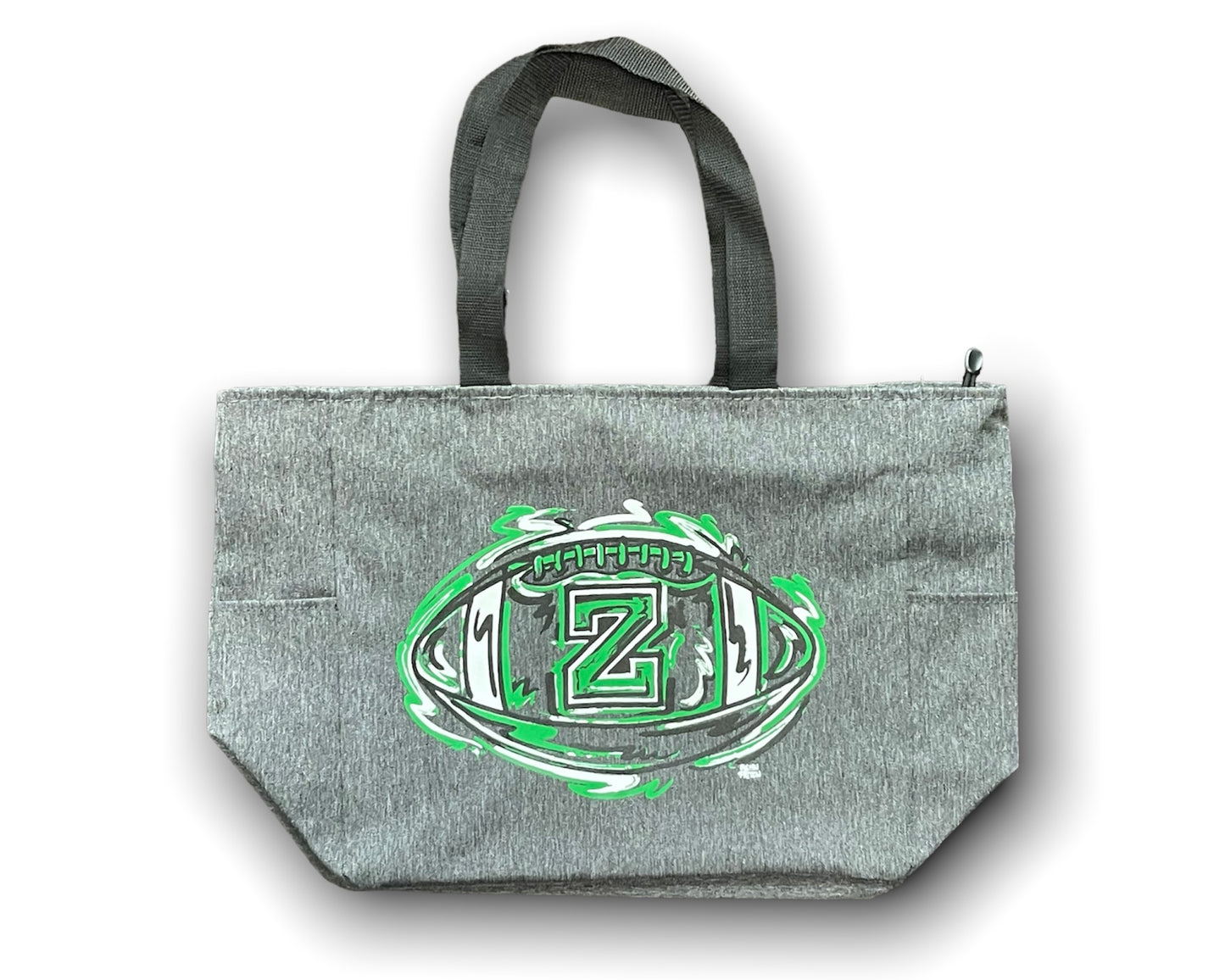 Zionsville Football Tote by Justin Patten